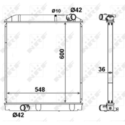 Aušintuvas, traukos baterija
                                NRF                                                58442, NRF, 
