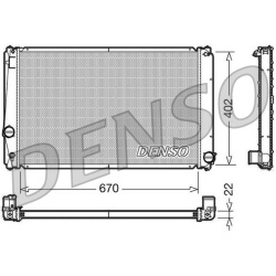 radiatorius, variklio aušinimas
                                DENSO                                                DRM5005