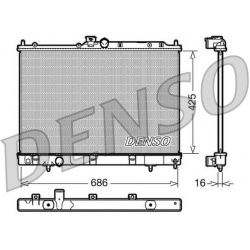 radiatorius, variklio aušinimas
                                DENSO                                                DRM4503