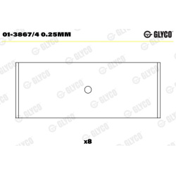 guoliai dideliu galu
                                GLYCO                                                01-3867/4 0.25mm, G