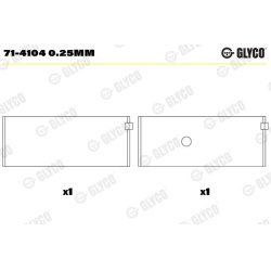 guoliai dideliu galu
                                GLYCO                                                71-4104 0.25MM, GLY