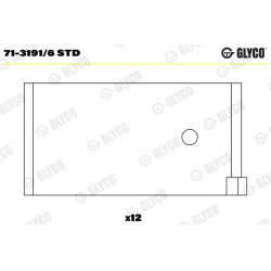 Švaistiklio indėklas
                                GLYCO                                                71-3191/6 STD, GL