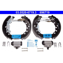 stabdžių trinkelių komplektas Original ATE TopKit
                                                03-0520-6719-3, ATE, 03-
