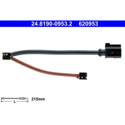 įspėjimo kontaktas, stabdžių trinkelių susidėvėjimas
                                ATE                              