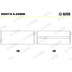 Alkūninio veleno indėklas
                                GLYCO                                                H997/6 0.25M