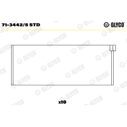 Švaistiklio indėklas
GLYCO 71-3442/5 STD, GL
