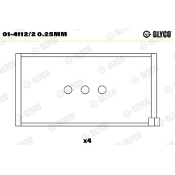 guoliai dideliu galu
                                GLYCO                                                01-4112/2 0.25MM, G