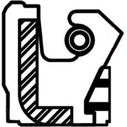 veleno sandariklis, vairo stiprintuvo siurblys
CORTECO