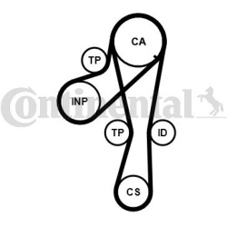 paskirstymo diržo komplektas
                                CONTINENTAL CTAM                                               