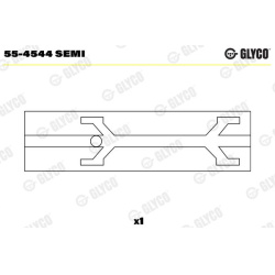 Įvorės mažu galu, švaistiklis
                                GLYCO                                                55-454