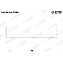 įvorės mažu galu, švaistiklis
                                GLYCO                                                55-328