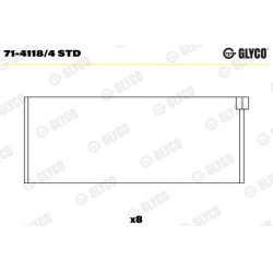 guoliai dideliu galu
                                GLYCO                                                71-4118/4 STD, GLYC