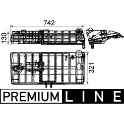 išsiplėtimo bakelis, aušinimo skystis BEHR *** PREMIUM LINE ***
                                MAHLE                     