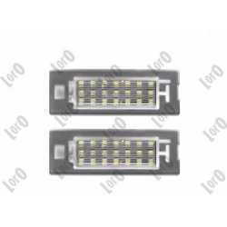 Valstybinio numerio apšvietimas LORO TUNING
                                ABAKUS                                          