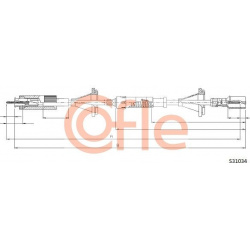tachometro velenas
                                COFLE                                                92.S31034, Nenurodyta