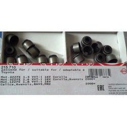 Vožtuvų gumelių komplektas
                                ELRING                                215.710, ELRING, 215710, 