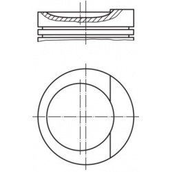 stūmoklis
                                MAHLE                                                034 84 00, MAHLE, 0348400, au