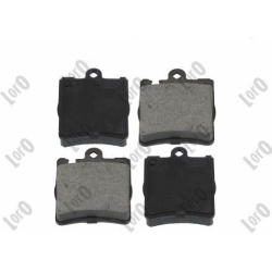 stabdžių trinkelių rinkinys, diskinis stabdys LORO
                                ABAKUS                                 