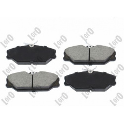 stabdžių trinkelių rinkinys, diskinis stabdys LORO
                                ABAKUS                                 