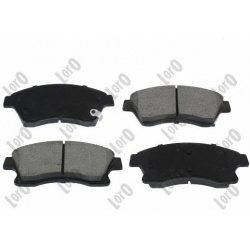 stabdžių trinkelių rinkinys, diskinis stabdys LORO
                                ABAKUS                                 