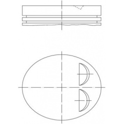 stūmoklis
                                MAHLE                                011 84 01, MAHLE, 0118401, auto detalė