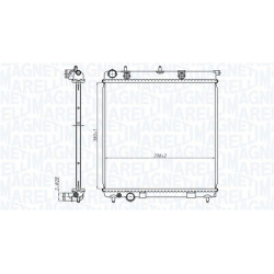 radiatorius, variklio aušinimas
                                MAGNETI MARELLI                                             