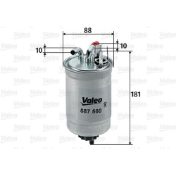 kuro filtras
                                VALEO                                                587560, VALEO, 587560, auto