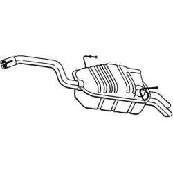 galinis duslintuvas
                                BOSAL                                190-903, Nenurodytas gamintojas, 190