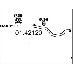 išleidimo kolektorius
                                MTS                                                01.42120, Nenurodyt