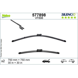 valytuvai SILENCIO FLAT BLADE SET
                                VALEO                                                577898
