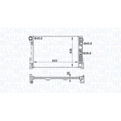 radiatorius, variklio aušinimas
                                MAGNETI MARELLI                                             