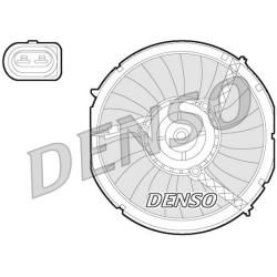 ventiliatorius, radiatoriaus
                                DENSO                                                DER02003, D