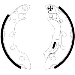 stabdžių trinkelių komplektas
                                MINTEX                                                MFR730