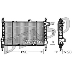 radiatorius, variklio aušinimas
                                DENSO                                                DRM4400