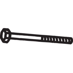 varžtas, išmetimo sistema
                                BOSAL                                                258-890, Nen