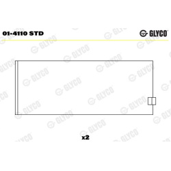 guoliai dideliu galu
                                GLYCO                                01-4110 STD, GLYCO, 01-4110STD, aut