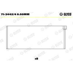 guoliai dideliu galu
                                GLYCO                                                7134424050MM, GLYCO