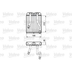 šilumokaitis, salono šildymas
                                VALEO                                811532, VALEO, 811532, a