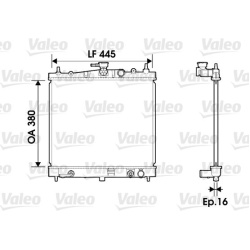 Aušinimo radiatorius
                                VALEO                                734247, VALEO, 734247, auto detal�