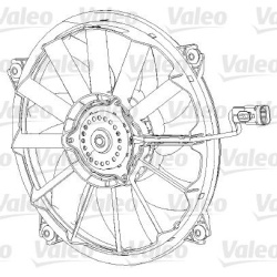ventiliatorius, radiatoriaus
                                VALEO                                696091, VALEO, 696091, auto