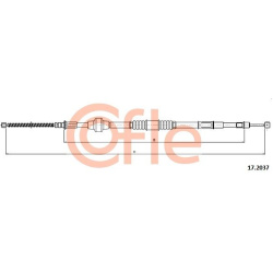 trosas, stovėjimo stabdys
COFLE 92.17.2037, N