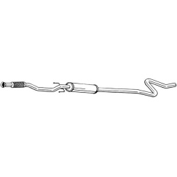 vidurinis duslintuvas
                                BOSAL                                                291-071, Nenurodyt