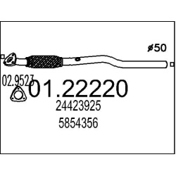 išleidimo kolektorius
MTS 01.22220, Nenurodyt