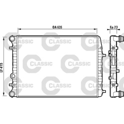 Aušinimo radiatorius
                                VALEO                                232864, VALEO, 232864, auto detal�