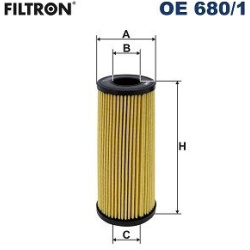 alyvos filtras
                                FILTRON                                                OE6801, Nenurodytas gam