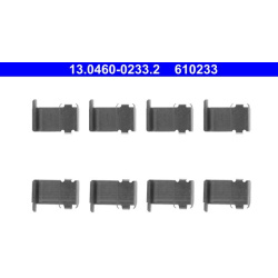 priedų komplektas, diskinių stabdžių trinkelės
                                ATE                                      