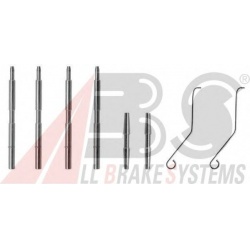 priedų komplektas, diskinių stabdžių trinkelės
                                A.B.S.                                   