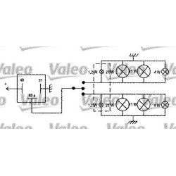 posūkio rodiklio pertraukiklis
                                VALEO                                641422, VALEO, 641422, a