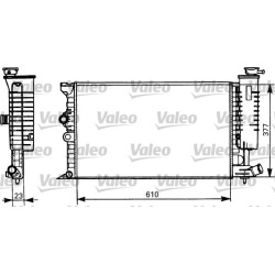 Aušinimo radiatorius
                                VALEO                                731298, VALEO, 731298, auto detal�