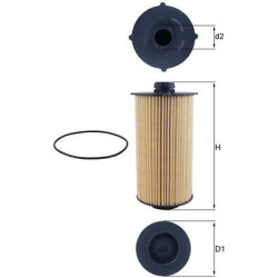 alyvos filtras
                                MAHLE                                                OX1186D, MAHLE, OX1186D, 